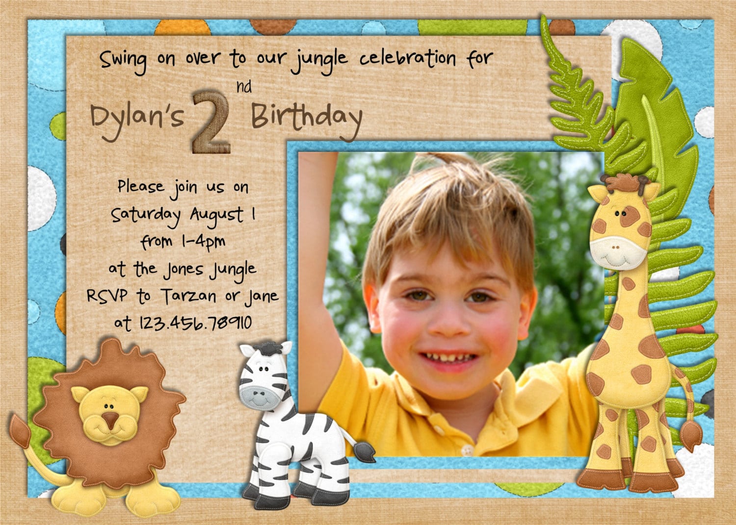 Doc    5 Year Old Birthday Invitation Wording â 5 Years Old